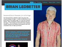Tablet Screenshot of ledbettermagic.com